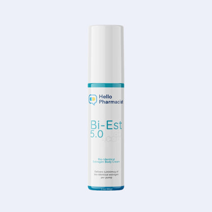 HelloPharmacist BiEST 5.0 Bioidentical Estrogen Cream for Women