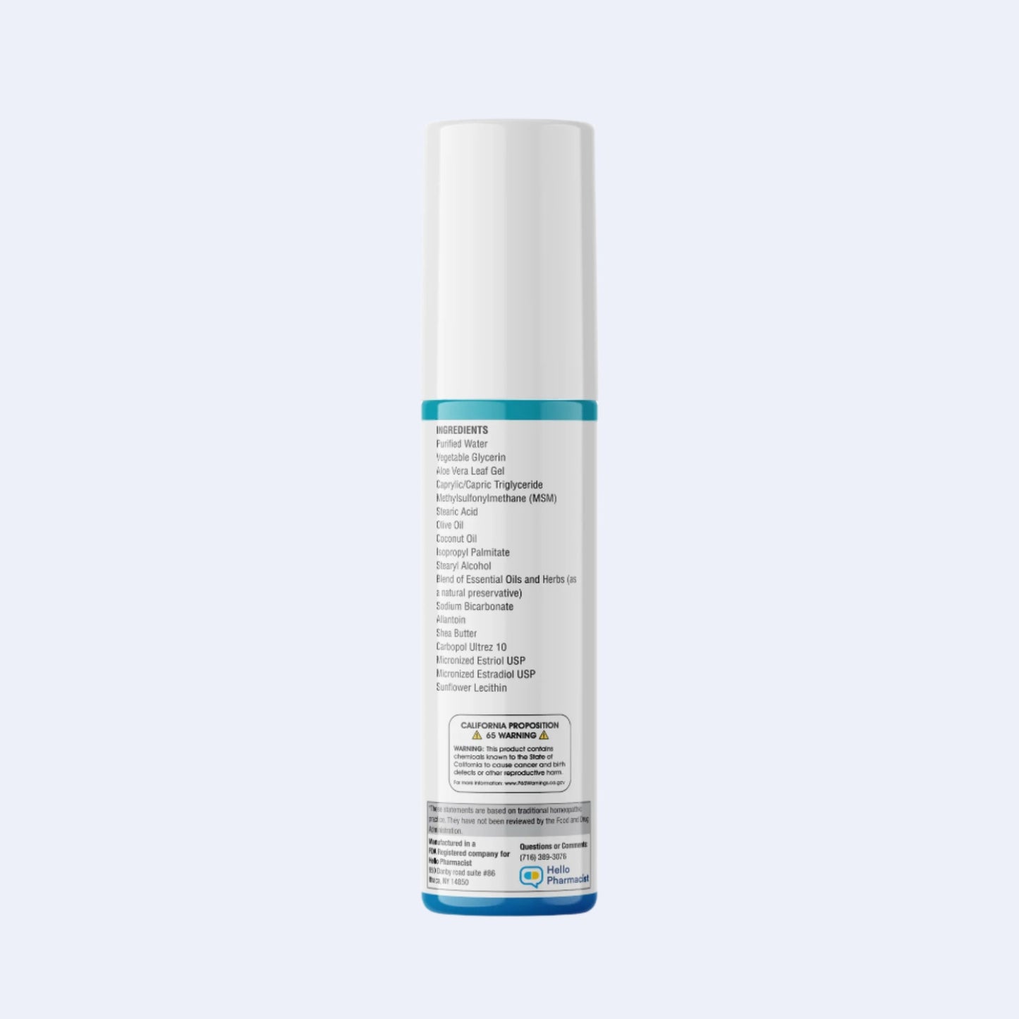 HelloPharmacist BiEST 5.0 Bioidentical Estrogen Cream for Women